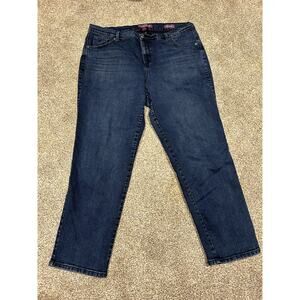 Gloria Vanderbilt Ladies' Amanda Dark Wash Denim Jeans - Size 18W